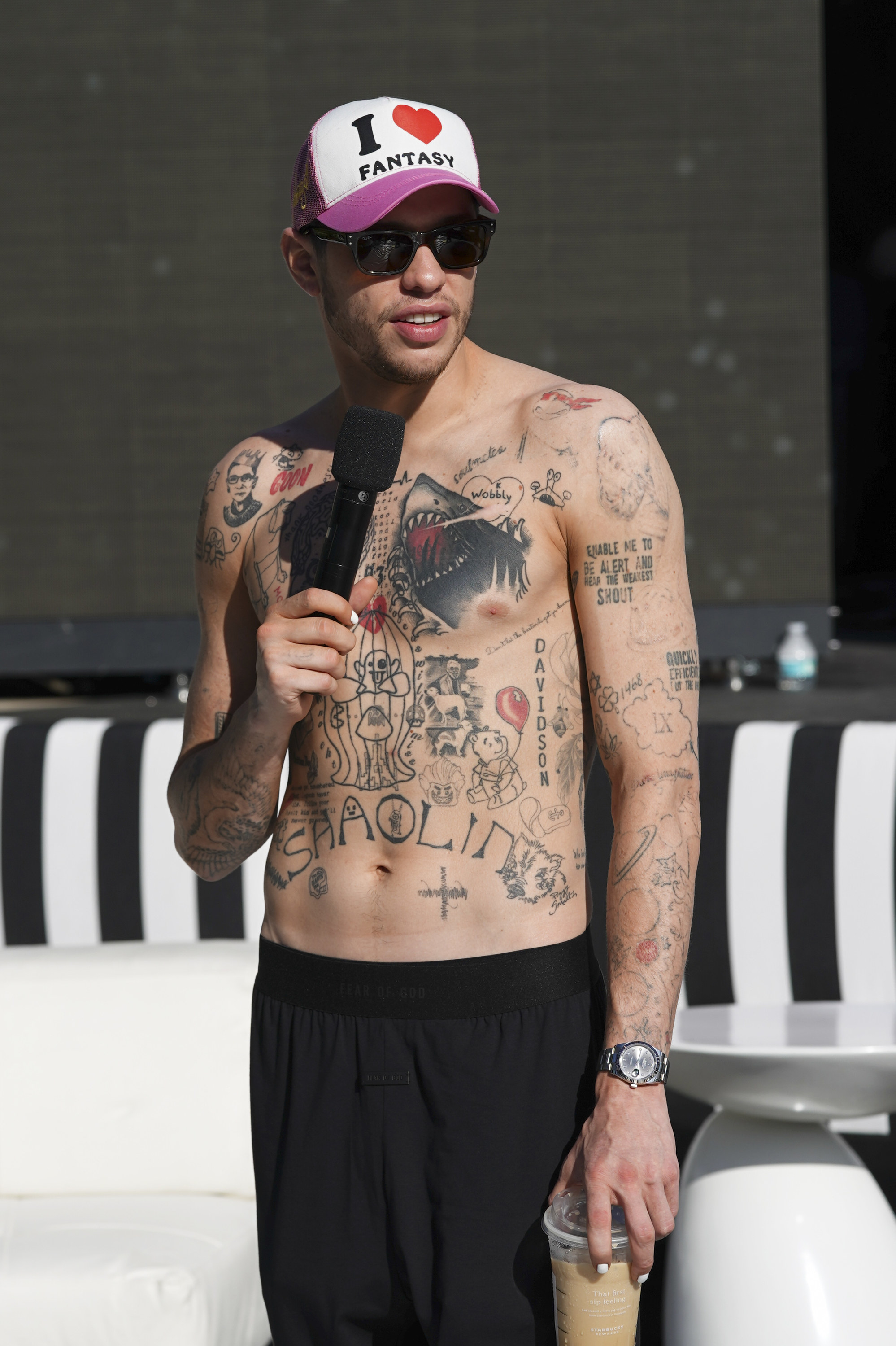 See All of Pete Davidsons Tattoos for Girlfriend Kim Kardashian