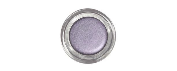 A shimmery purple eyeshadow