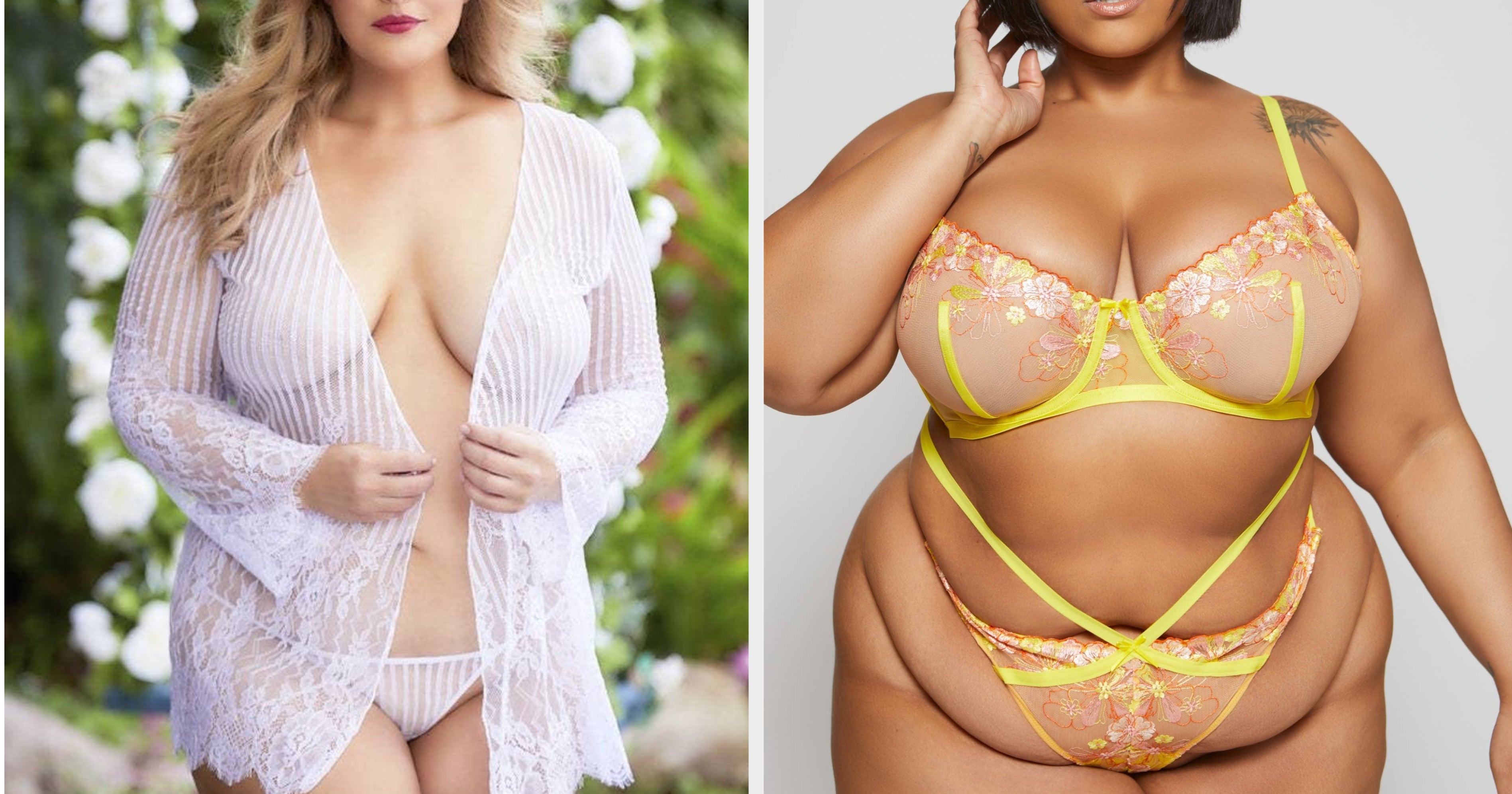 Best Plus Size Lingerie Pieces To Spice Things
