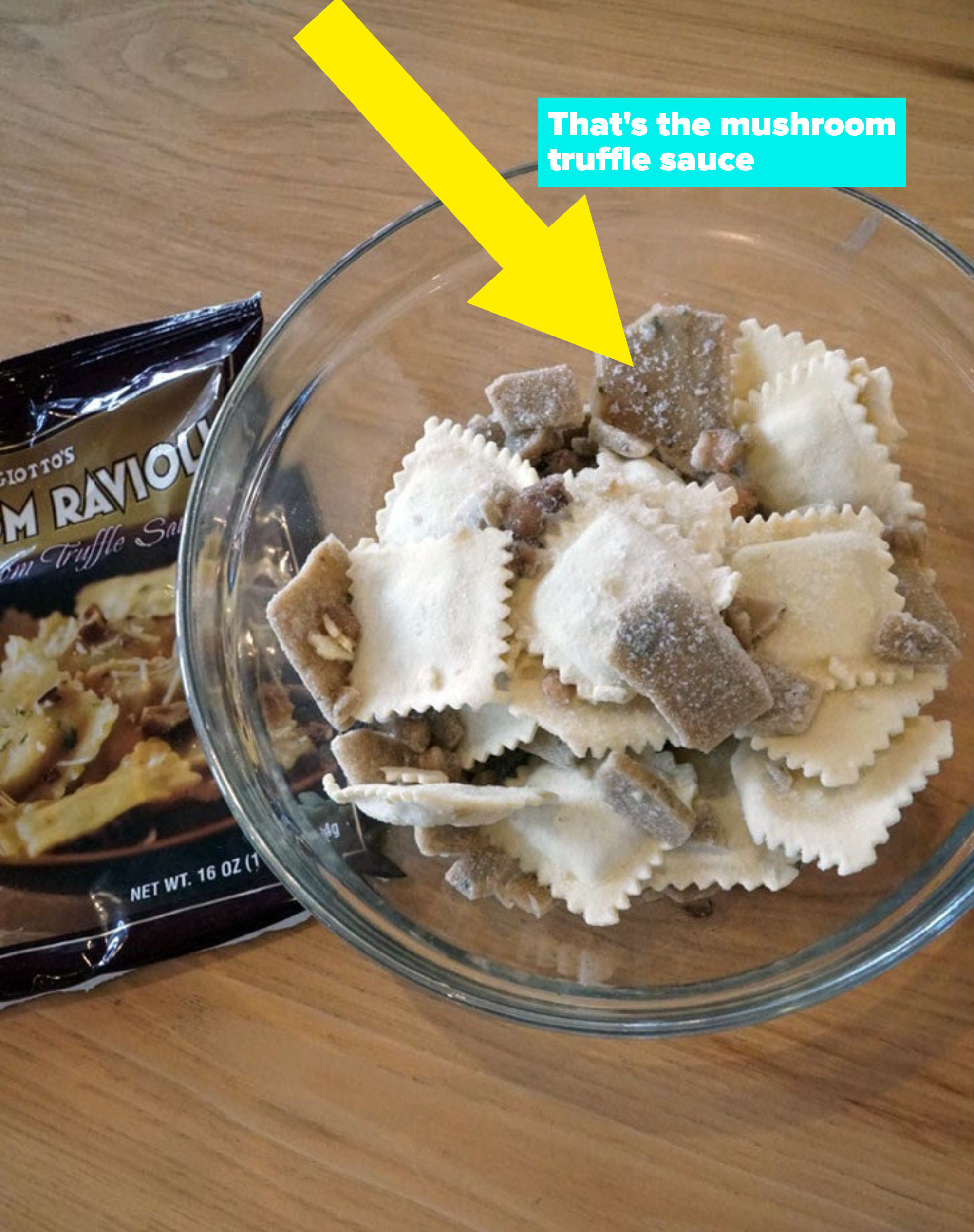 Mushroom Ravioli — Trader Joes 8597