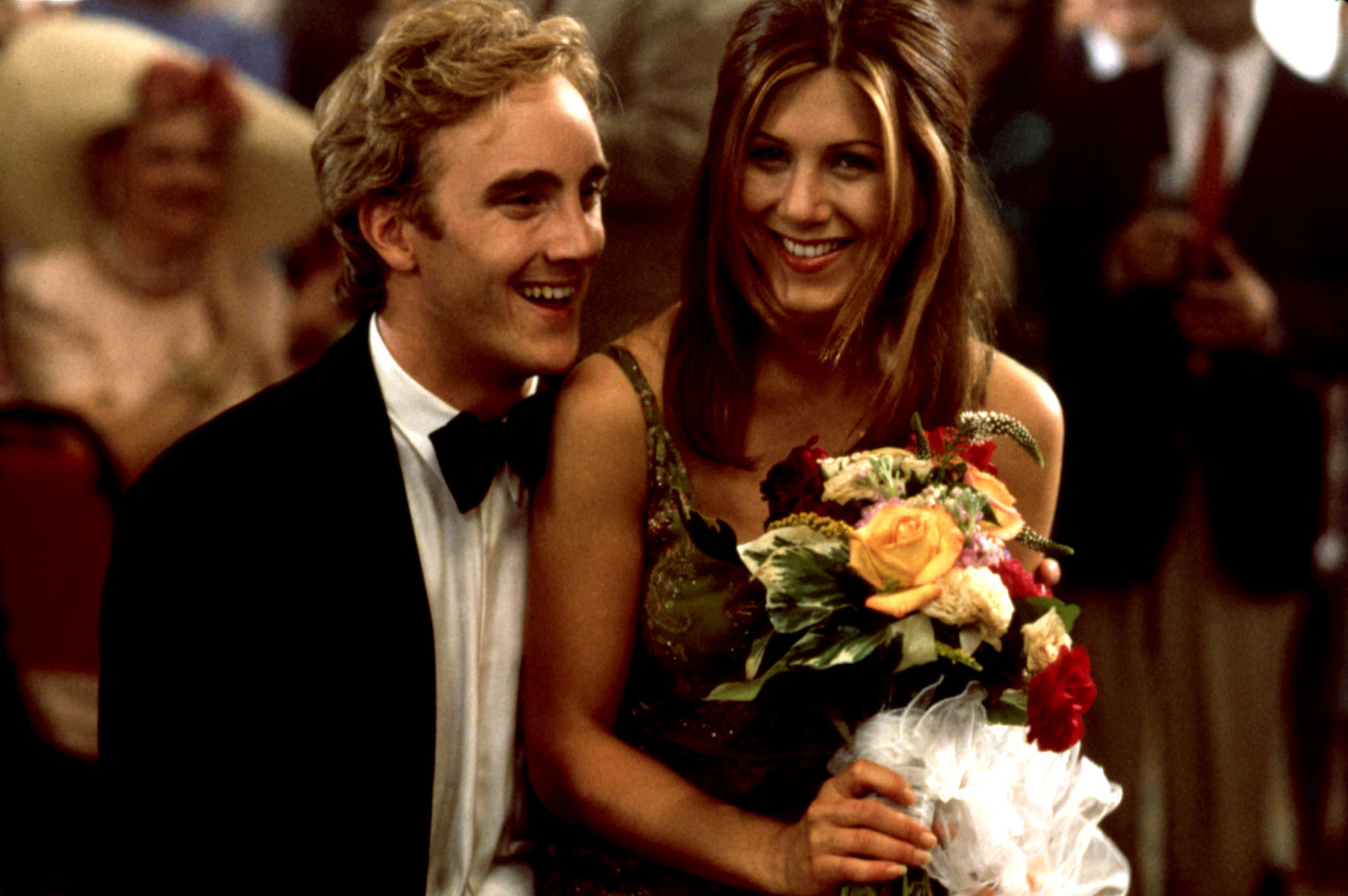 Mohr and Aniston in the film
