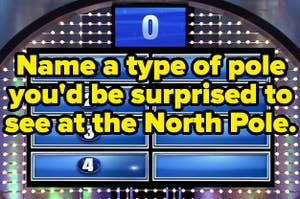 "Name a type of pole you'd be surprised to see at the North Pole"
