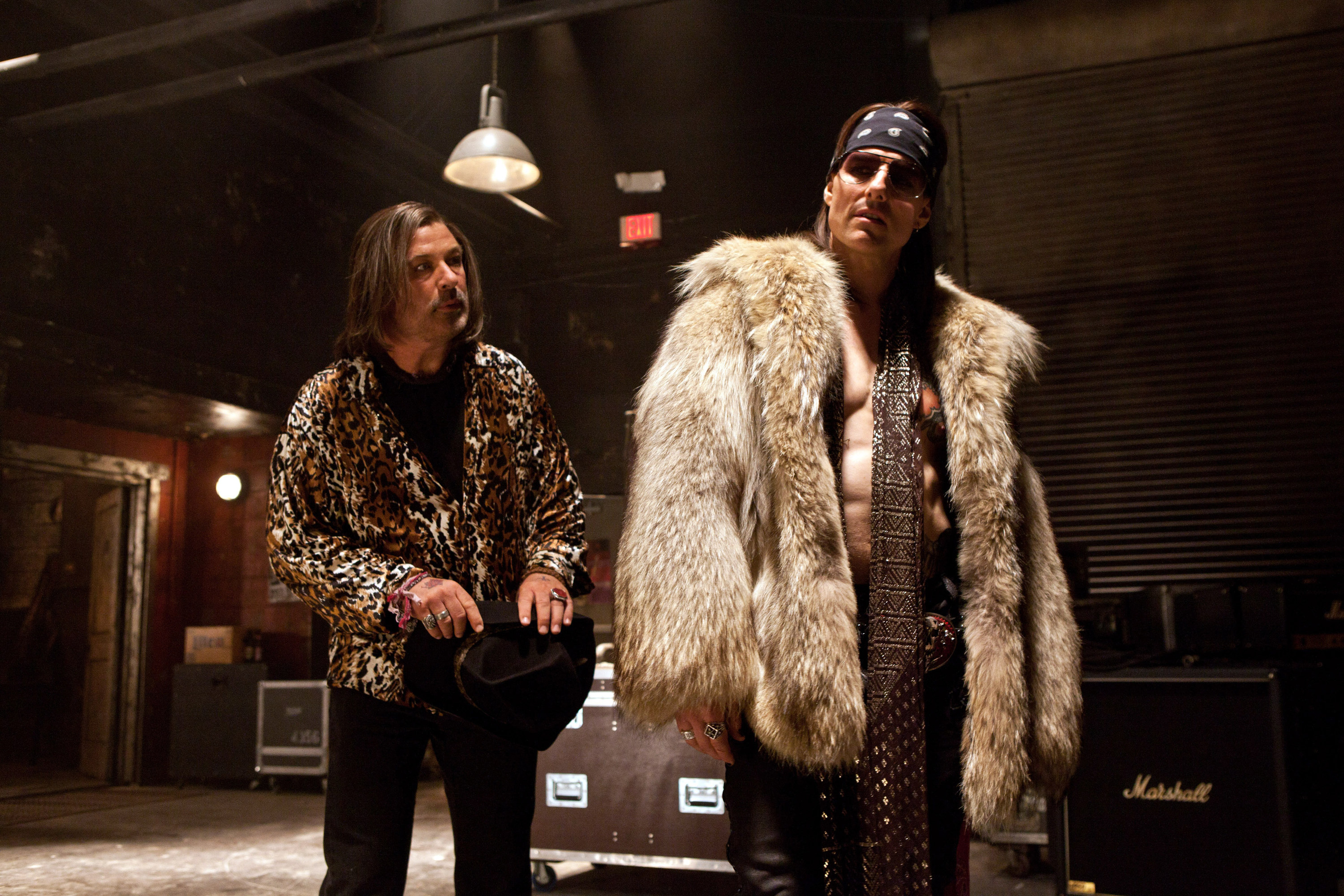 Alec Baldwin and Tom Cruise in &quot;Rock of Ages&quot;