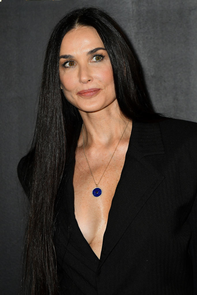 Demi Moore on a red carpet