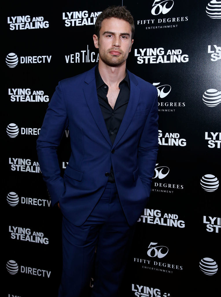 Theo James on a red carpet