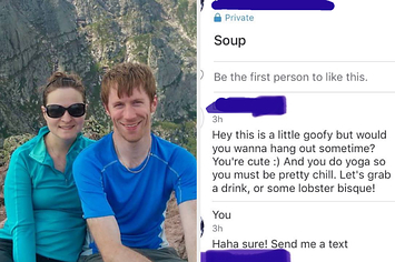 Left, Ashley and Ryan Kennedy; Right, screenshot of Venmo payment
