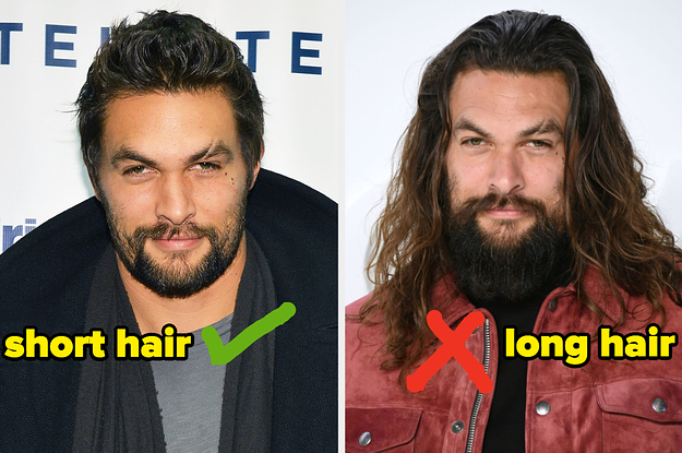 I Wanna Know If You Prefer These Male Celebrities With Long Or Short Hair