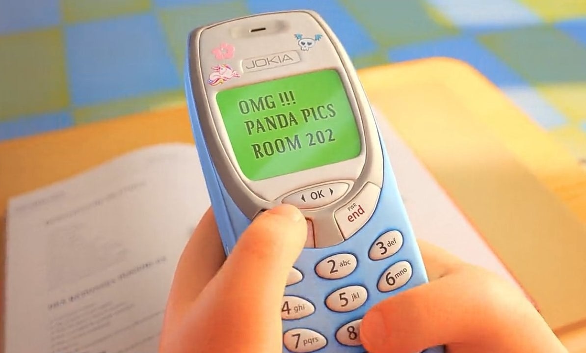 Text that says, "OMG !!! PANDA PICS ROOM 202"