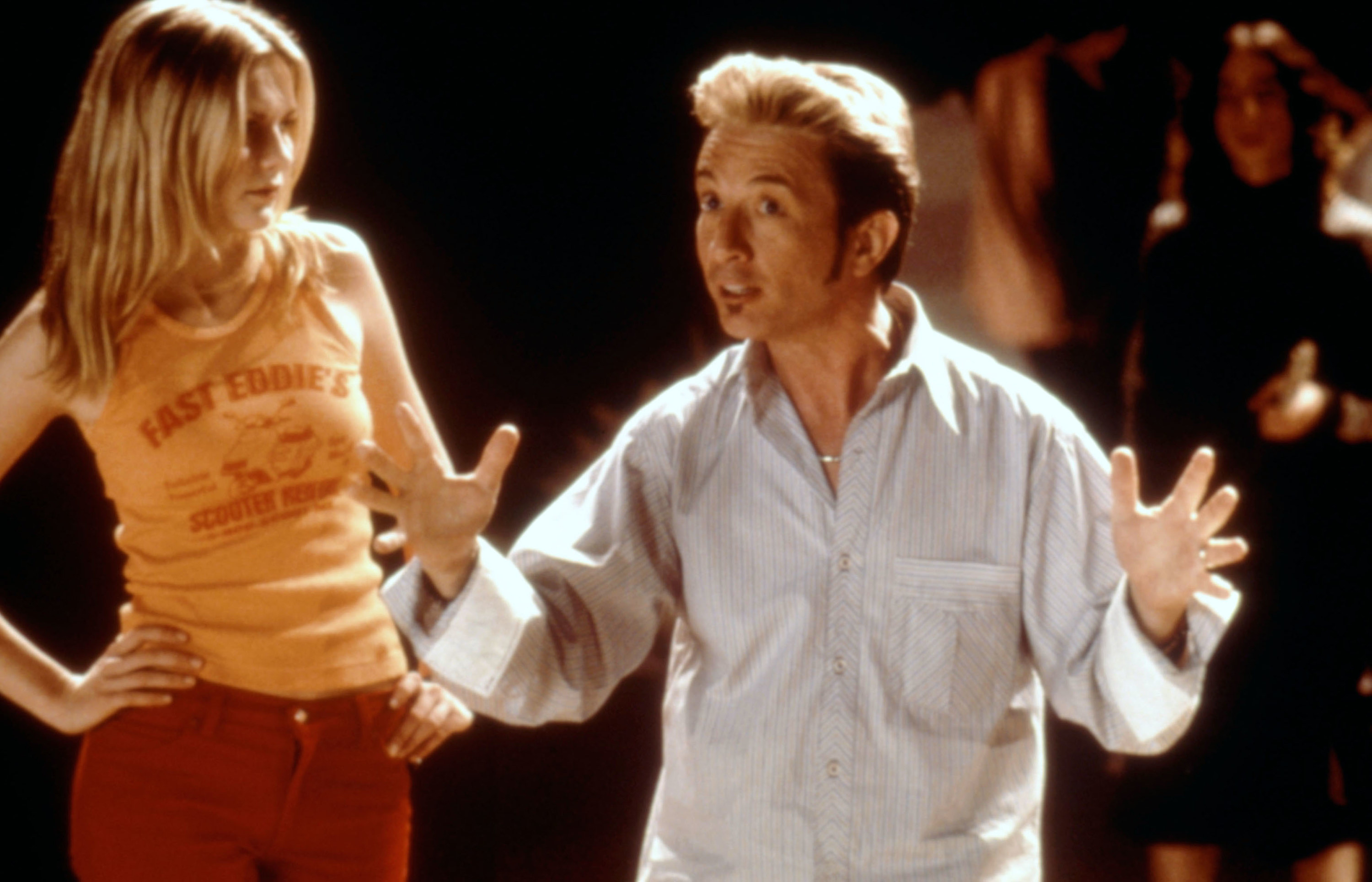 Martin Short and Kirsten Dunst in Get Over It