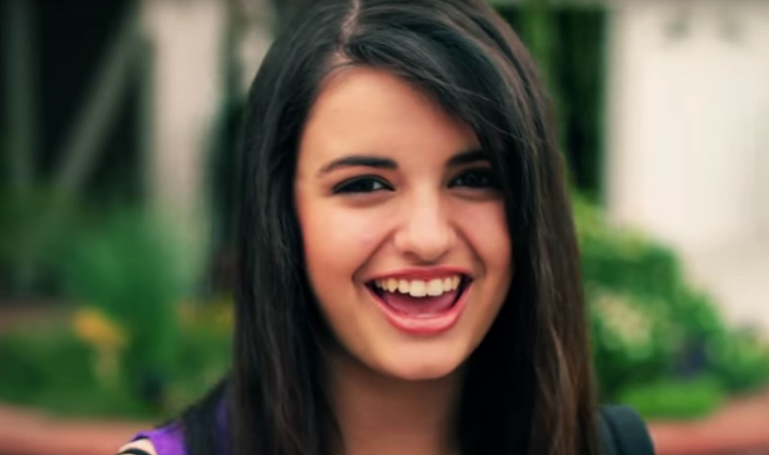 Rebecca Black performing in her music video &quot;Friday&quot;