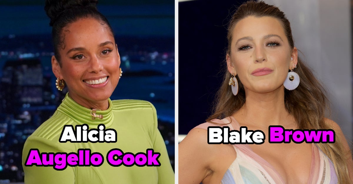 21 Celebrities Who Changed Their Last Name