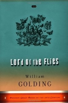This is a cover for William Golding&#x27;s book Lord Of The Flies. 