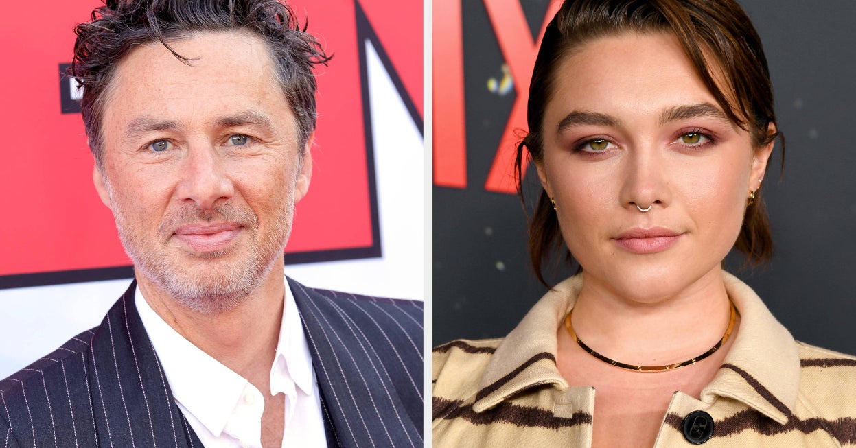 Zach Braff Gushed About Florence Pugh's Acting In Their New Movie Together