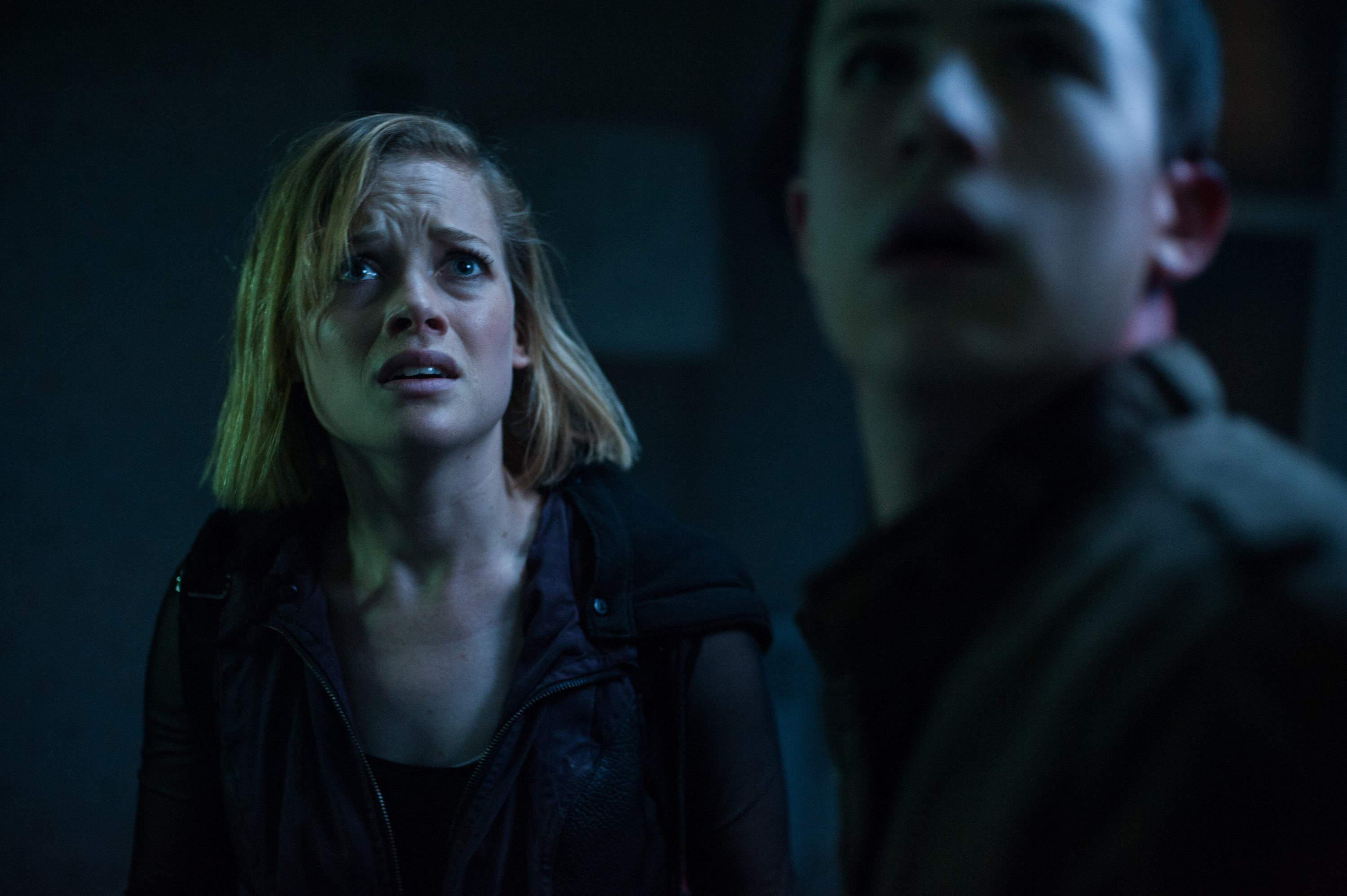 Jane Levy and Dylan Minnette in &quot;Don&#x27;t Breathe&quot;