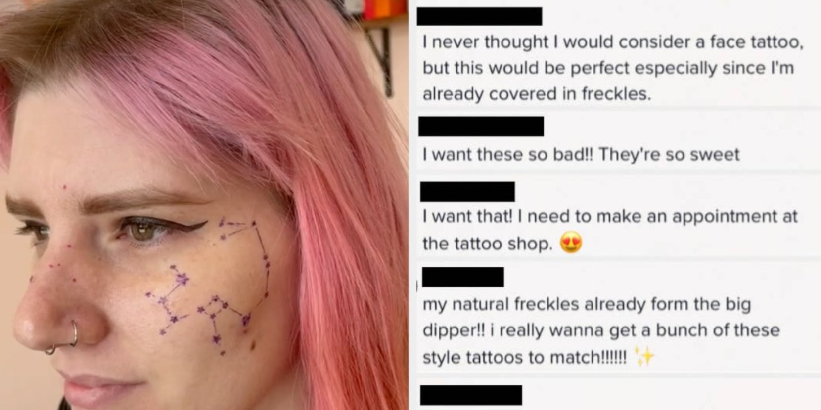 Our Favorite Freckle Tattoo Ideas  Sun Kissed Looks  Tattoo Glee