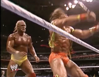 Hulk Hogan vs. Ultimate Warrior at Wrestlemania 6