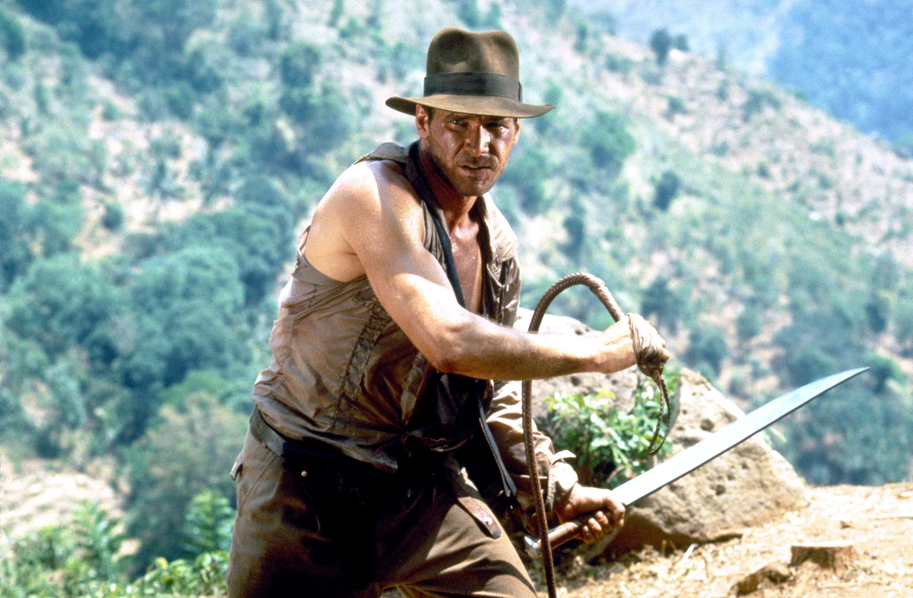 Harrison Ford in &quot;Indiana Jones and The Temple of Doom&quot;