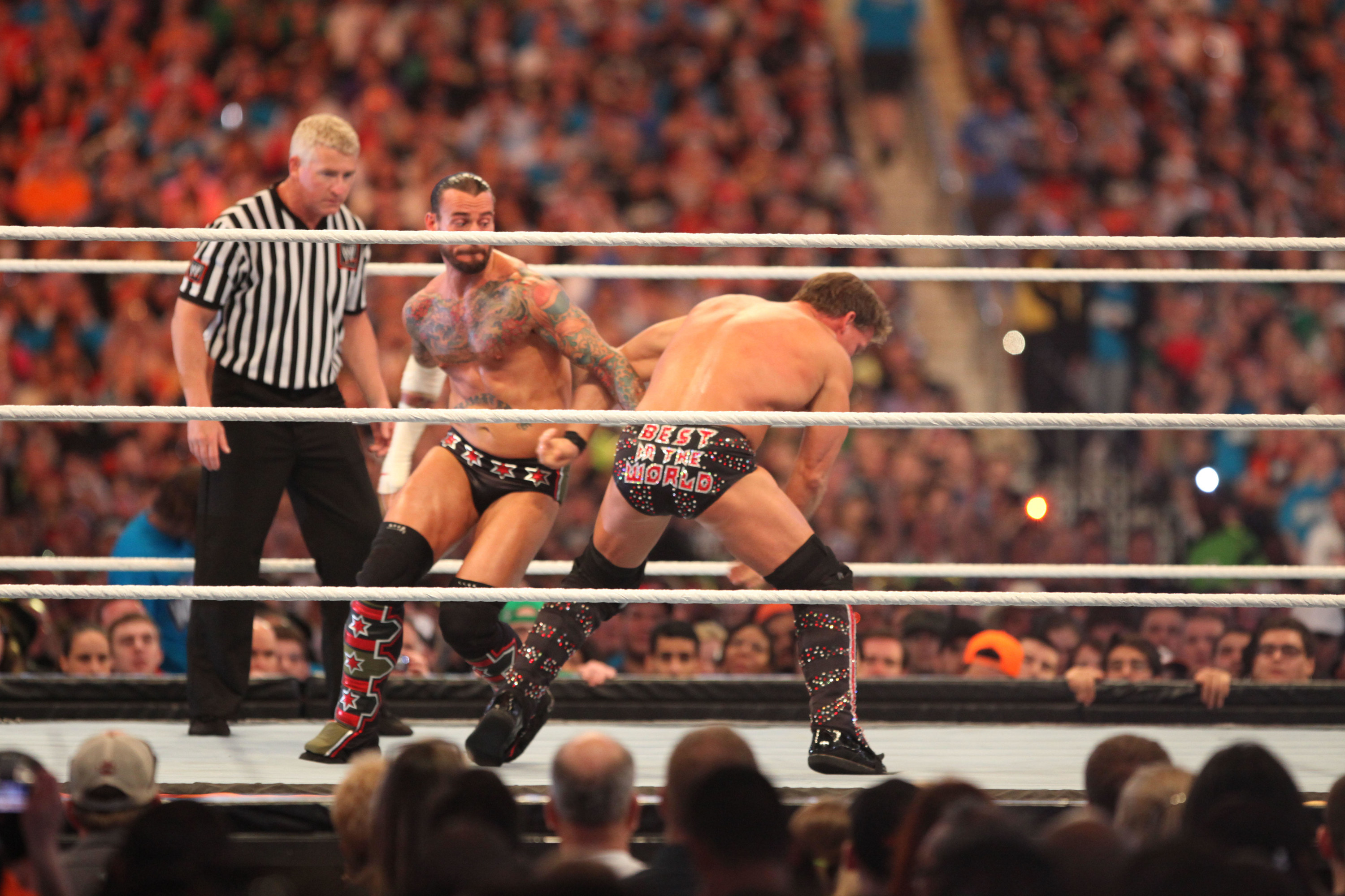 CM Punk vs. Chris Jericho at Wrestlemania 28