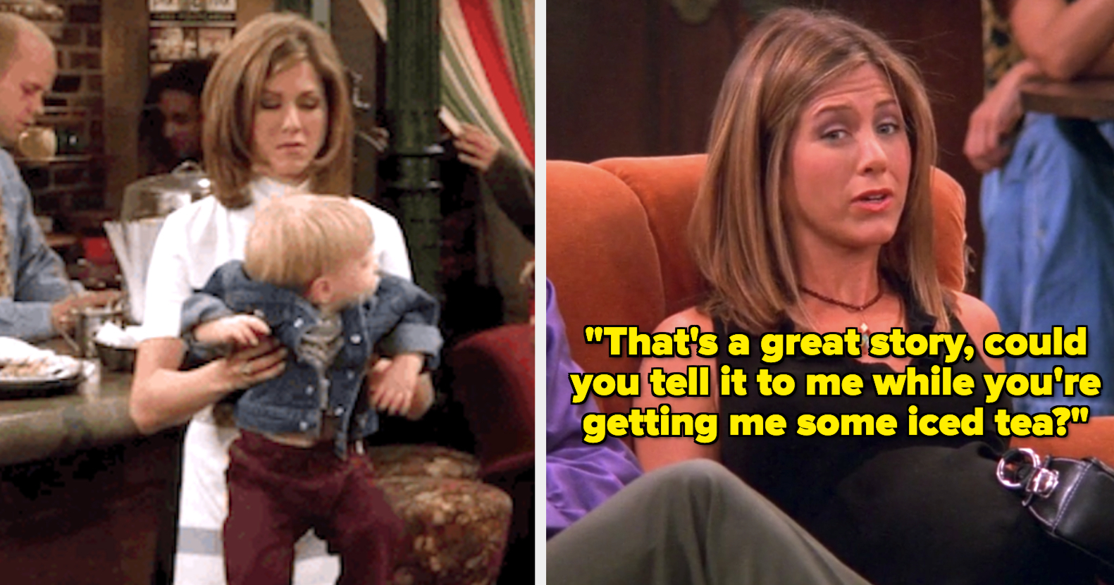Friends - Rachel is pregnant on Make a GIF