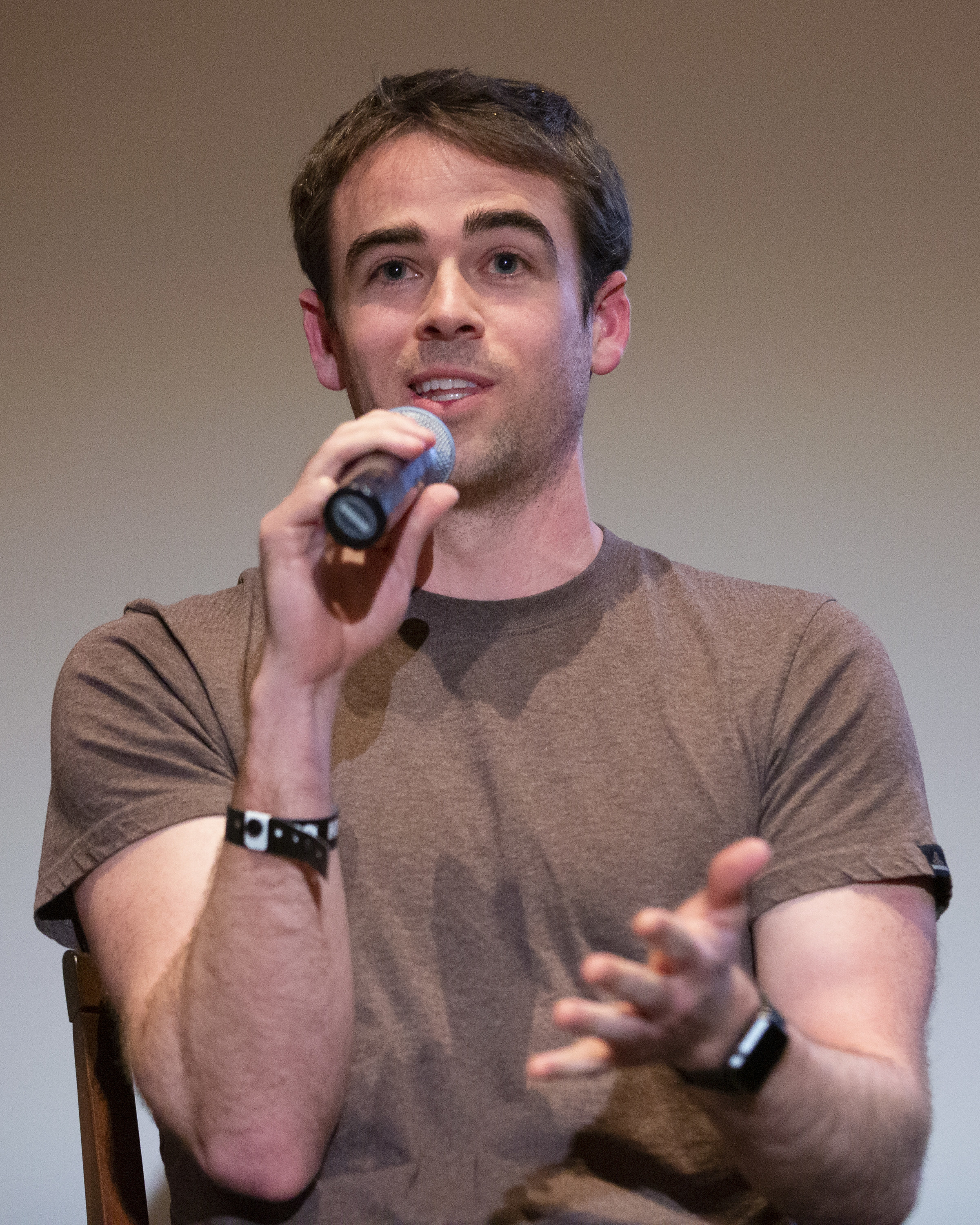 Tyler Shultz attends the San Francisco Premiere of the Inventor: Out for Blood