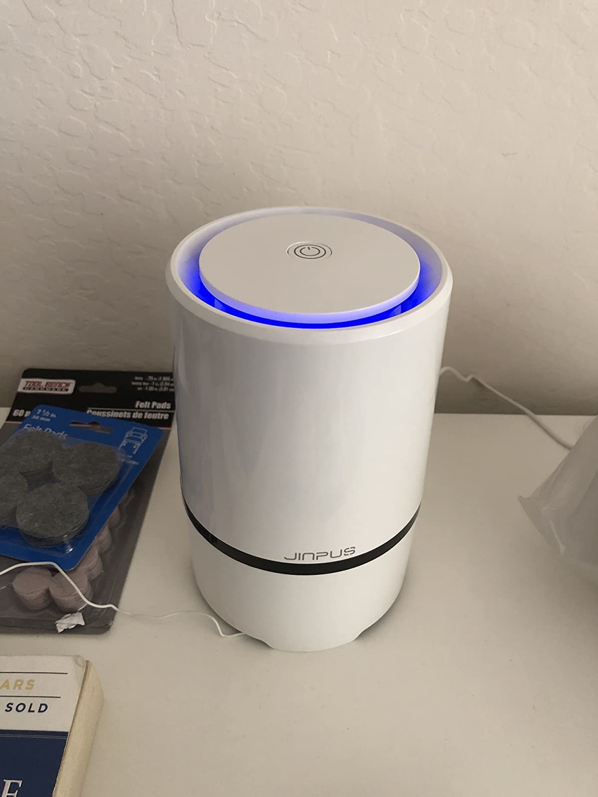 reviewer image of the air purifier