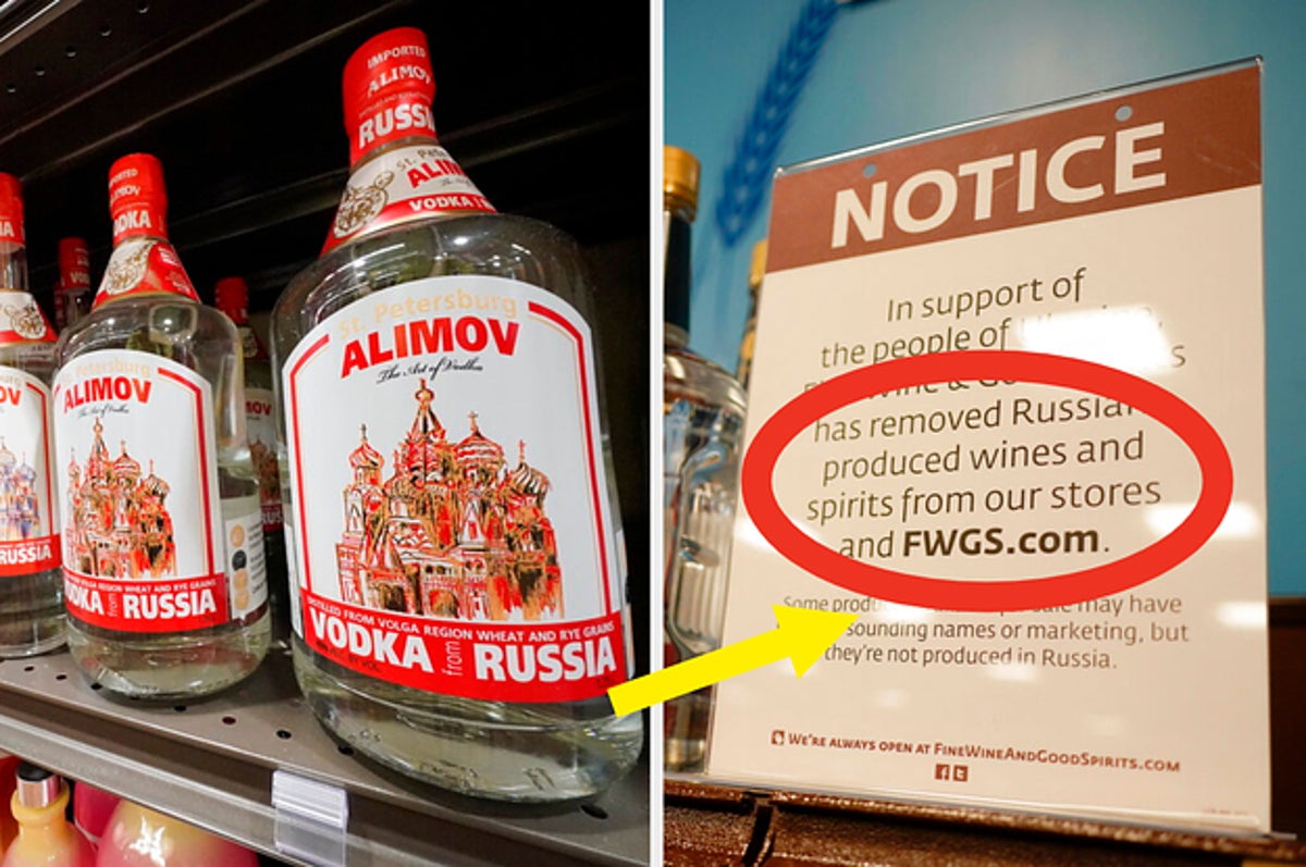People Are Boycotting Vodka, but Many of the Brands Aren't Russian