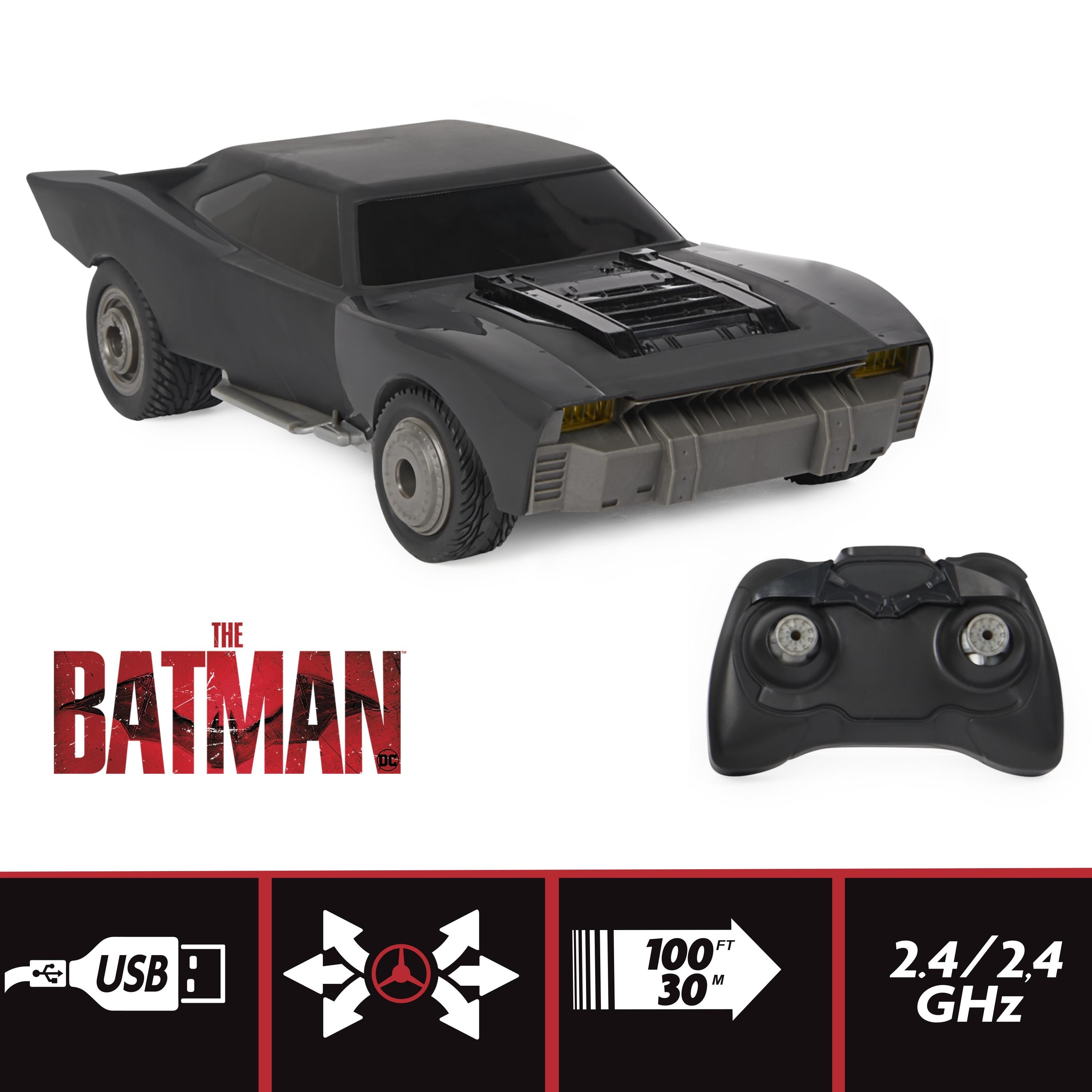 We see the Turbo Boost Batmobile™ RC with the controller.