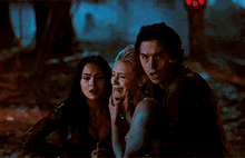 Betty, Veronica and Jughead crying