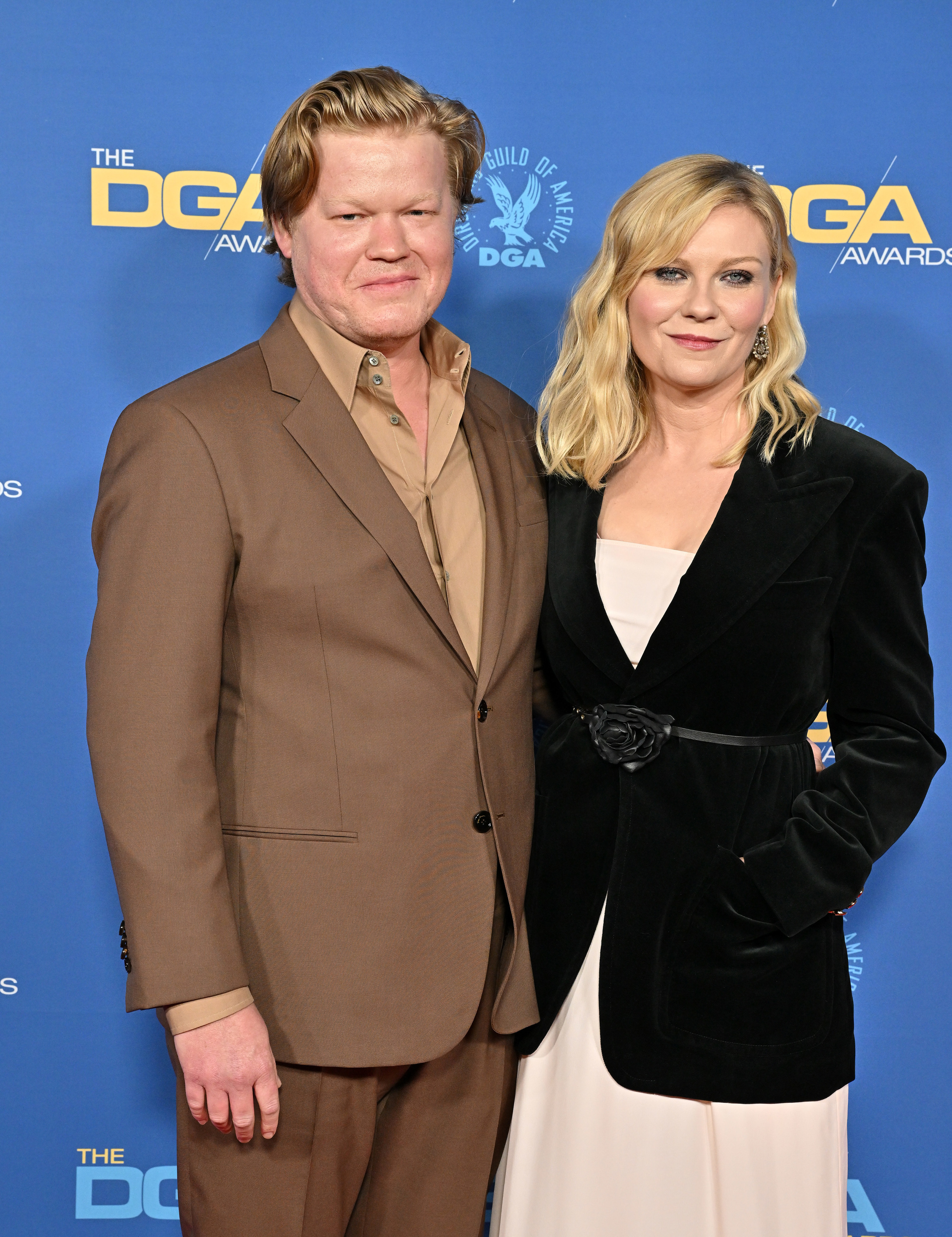 Jesse Plemons and Kirsten Dunst attend the 74th Annual Directors Guild of America Awards