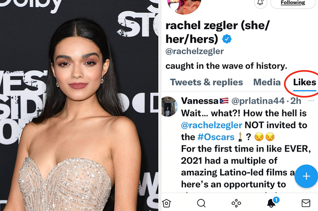 Rachel Zegler Liked A Tweet Calling The Oscars Out For Lack Of Latinx ...