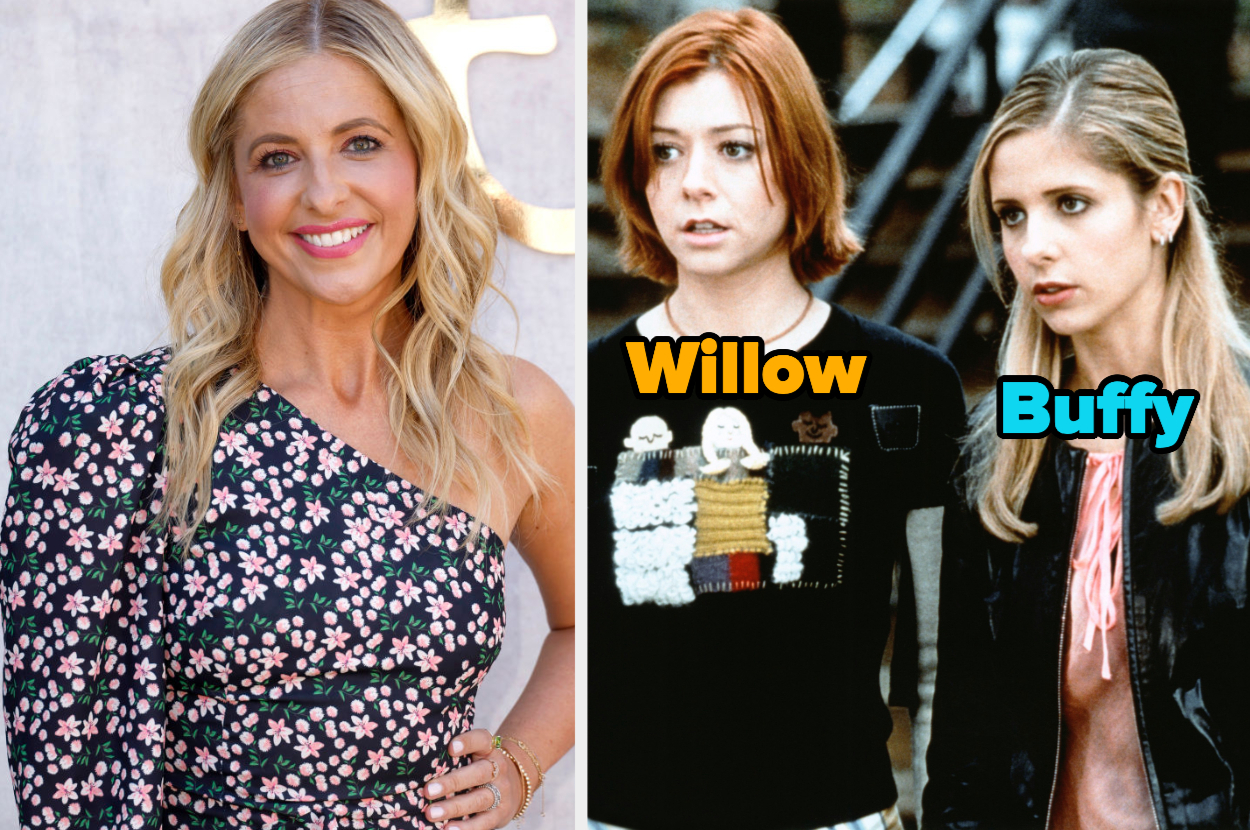 Buffy's Sarah Michelle Gellar Talks Alyson Hannigan Feud