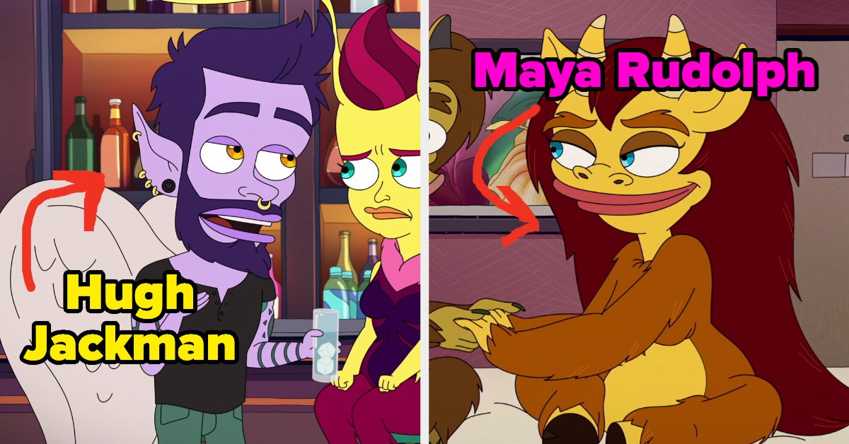 31 Photos Of The "Human Resources" Characters Vs. The Super-Famous People Who Voice Them