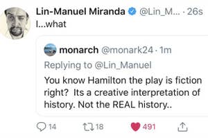 有人对林·曼努尔·米兰达说教汉密尔顿
