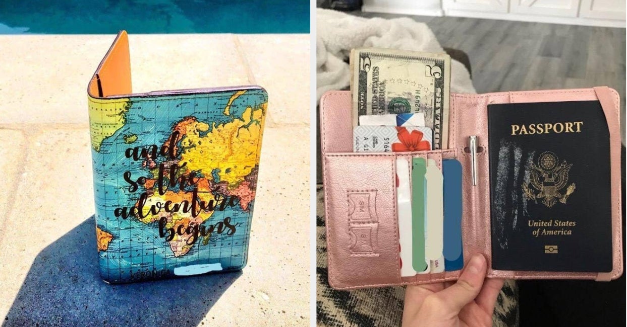 Victoria's Secret wallet and passport case bundle