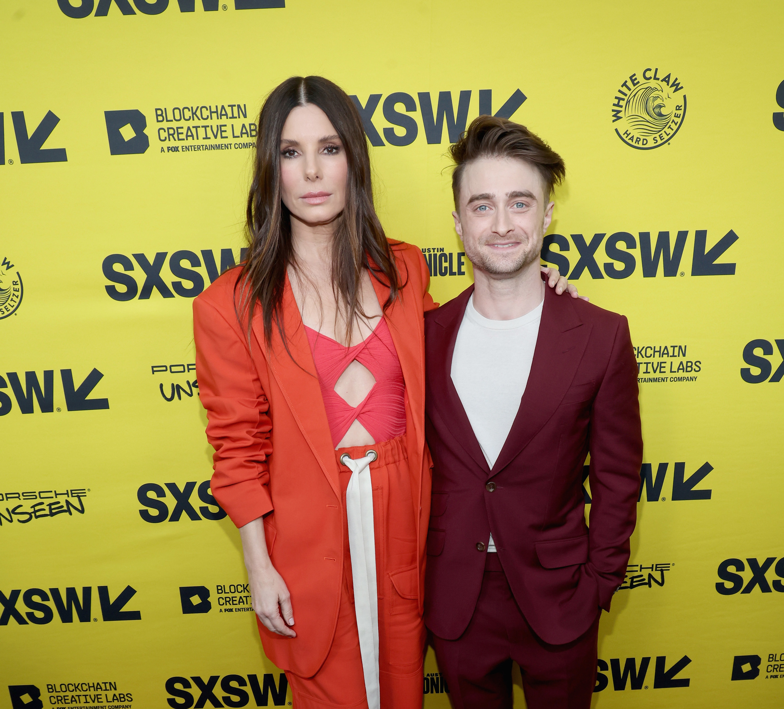 Sandra and Daniel pose for a photo together