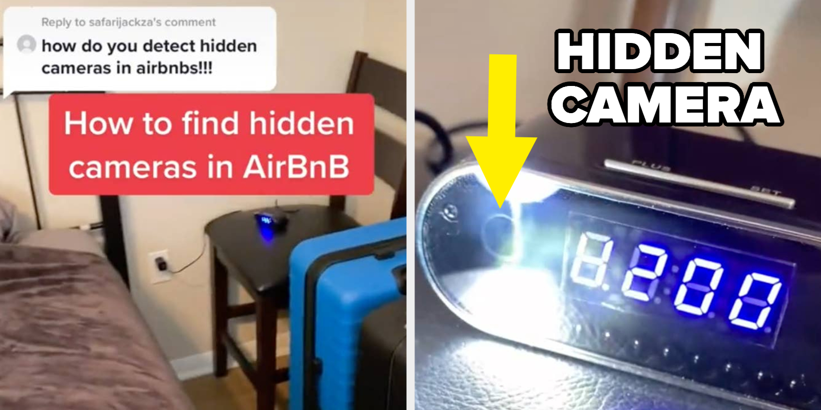 how to find hidden cameras
