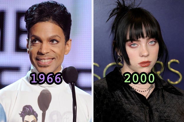 Choose 10 Musicians And I'll Guess Your Year Of Birth With Startling Accuracy