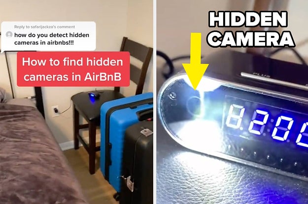 This Expert Is Showing People How To Spot Hidden Cameras In AirBnbs And Hotels And It's A Scary, But Necessary Thing To Learn