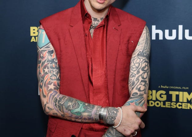Machine Gun Kelly attends the Big Time Adolescence premiere 