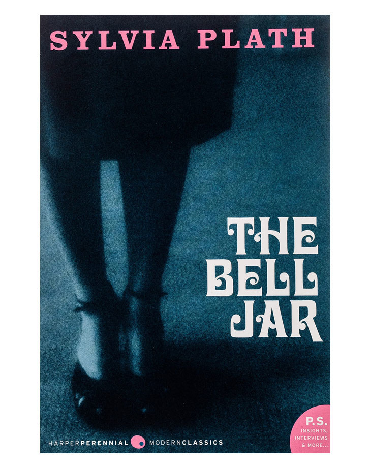 The book cover of &quot;The Bell Jar&quot; by Sylvia Plat.