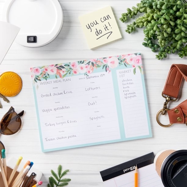 The meal planning pad