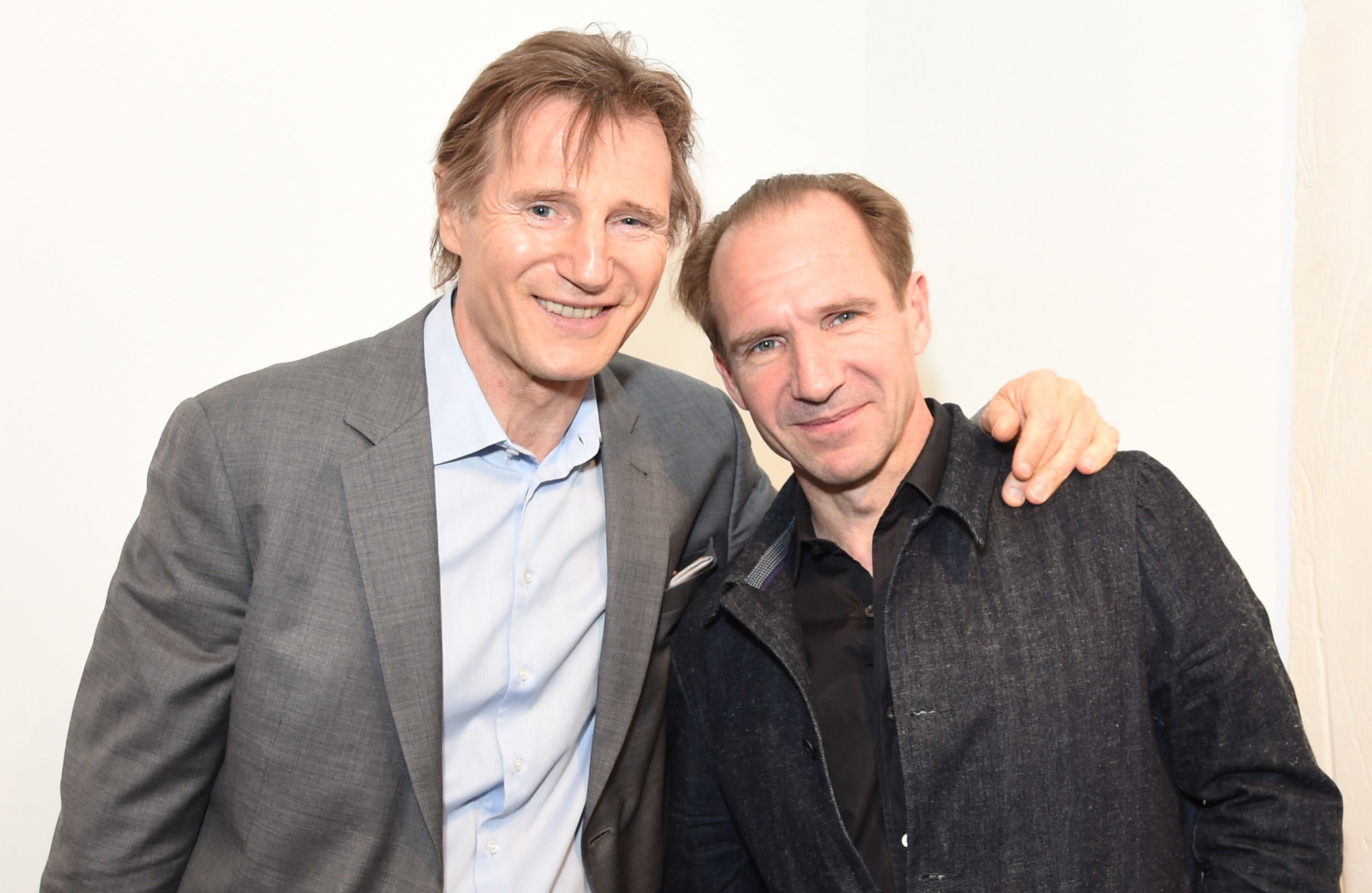 Liam Neeson and Ralph Fiennes