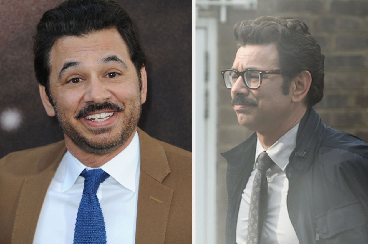 An image of Al Madrigal next to a still of him playing Alberto Rodriguez in Morbius