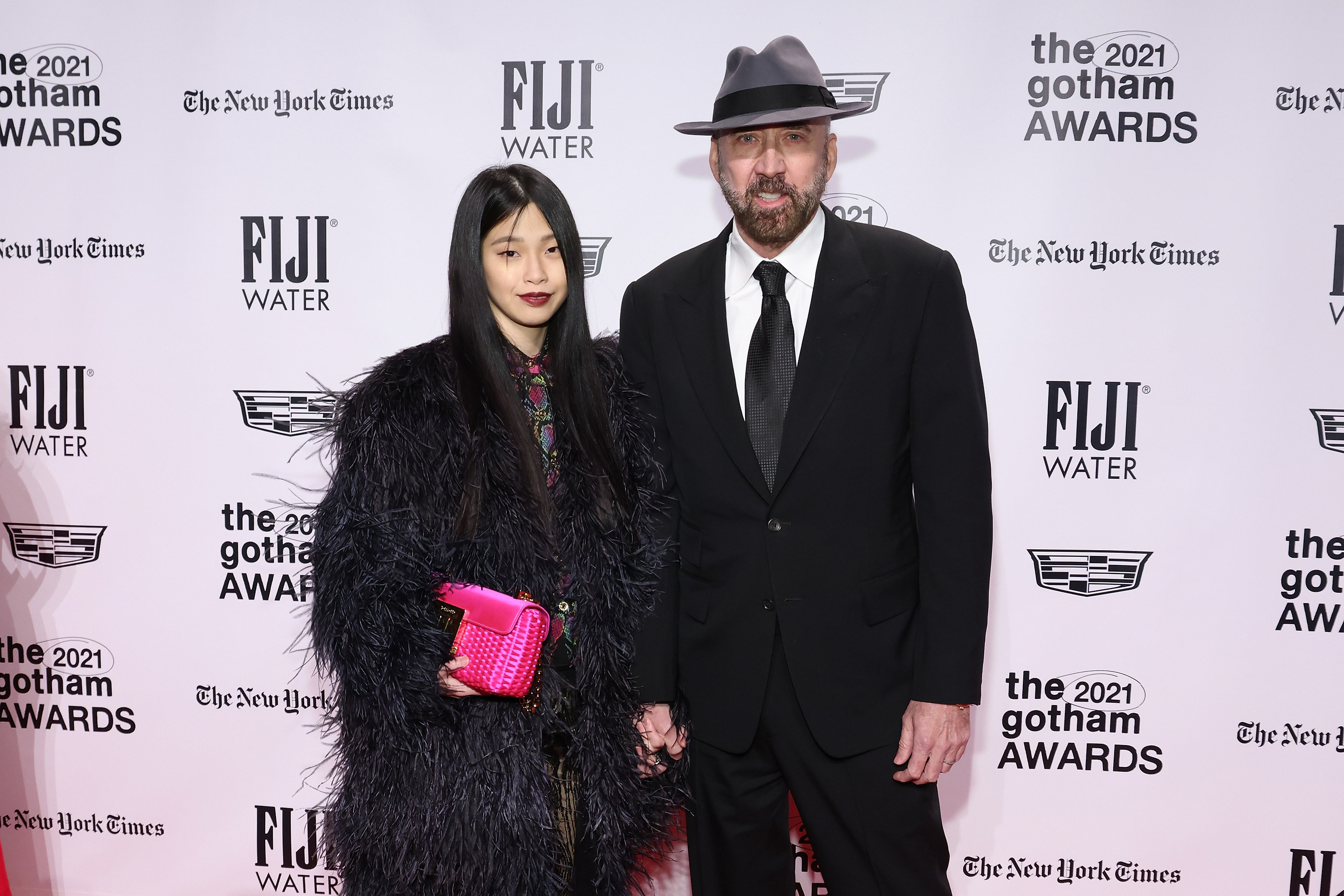 Riko and Nicolas at the 2021 Gotham Awards