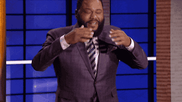 Anthony Anderson and Donald Faison tearing up on &quot;To Tell The Truth&quot;