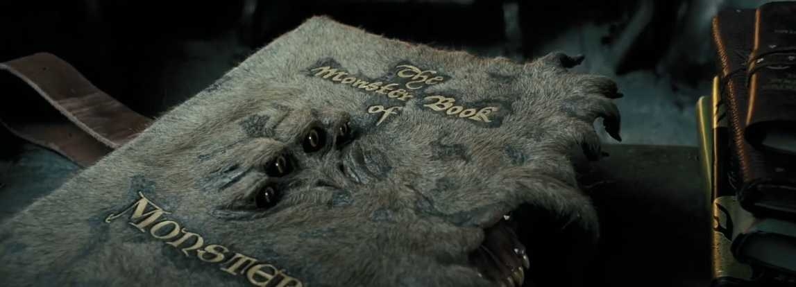 A monster book opens its four eyes