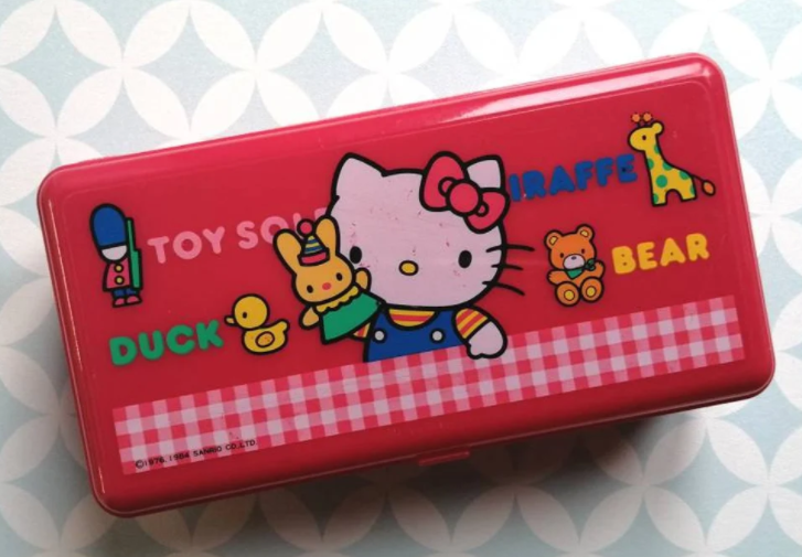 Red Hello Kitty pencil box