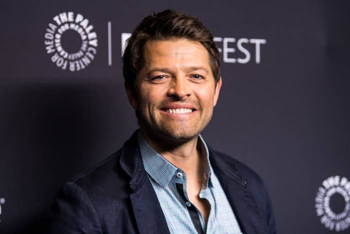 Misha Collins at a TV event red carpet