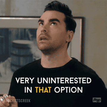 David from &quot;Schitt&#x27;s Creek&quot;: &quot;Very uninterested in that opinion&quot;