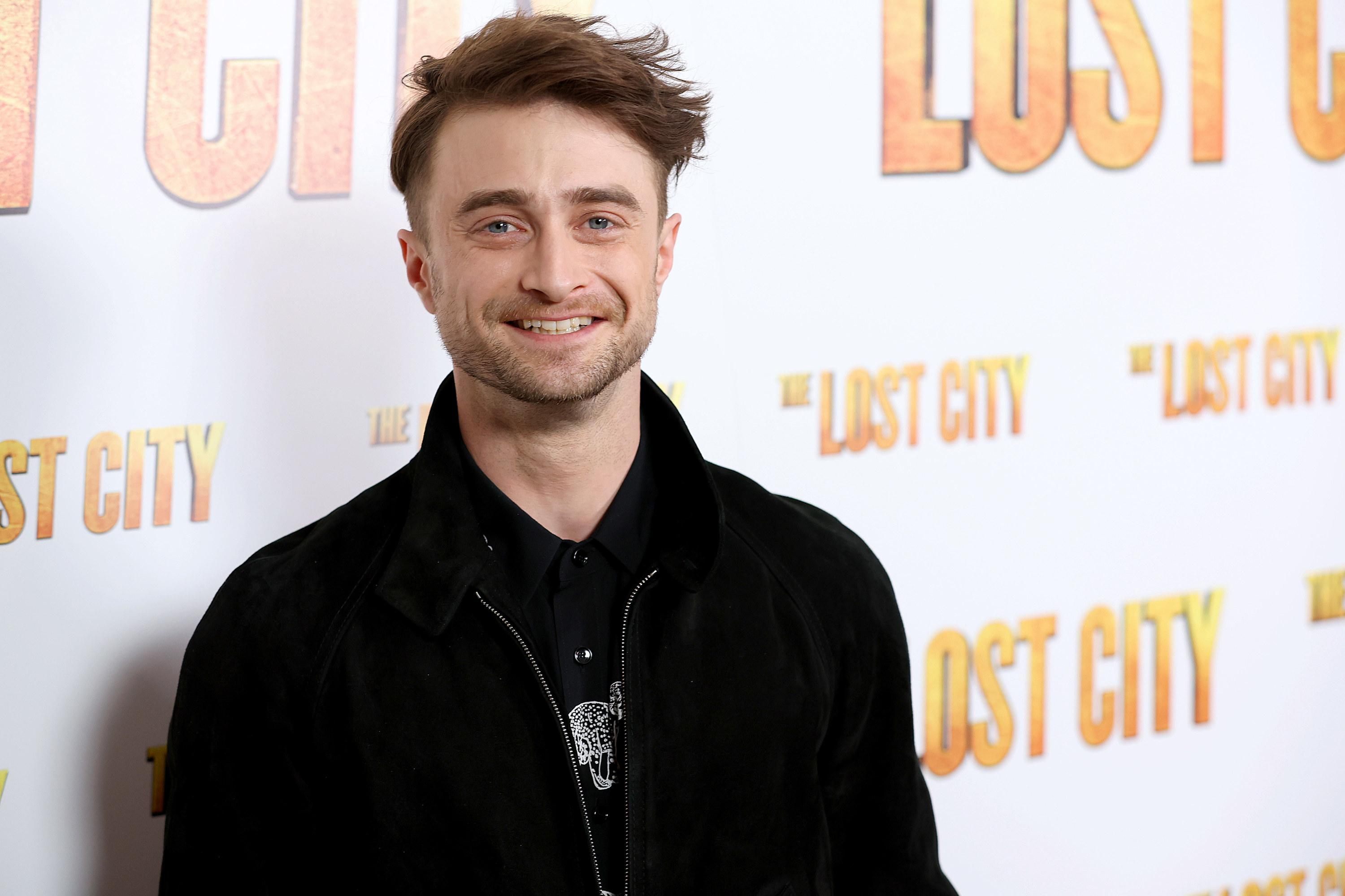 Daniel Radcliffe arrives at the &quot;Lost City&quot; screening on March 14, 2022